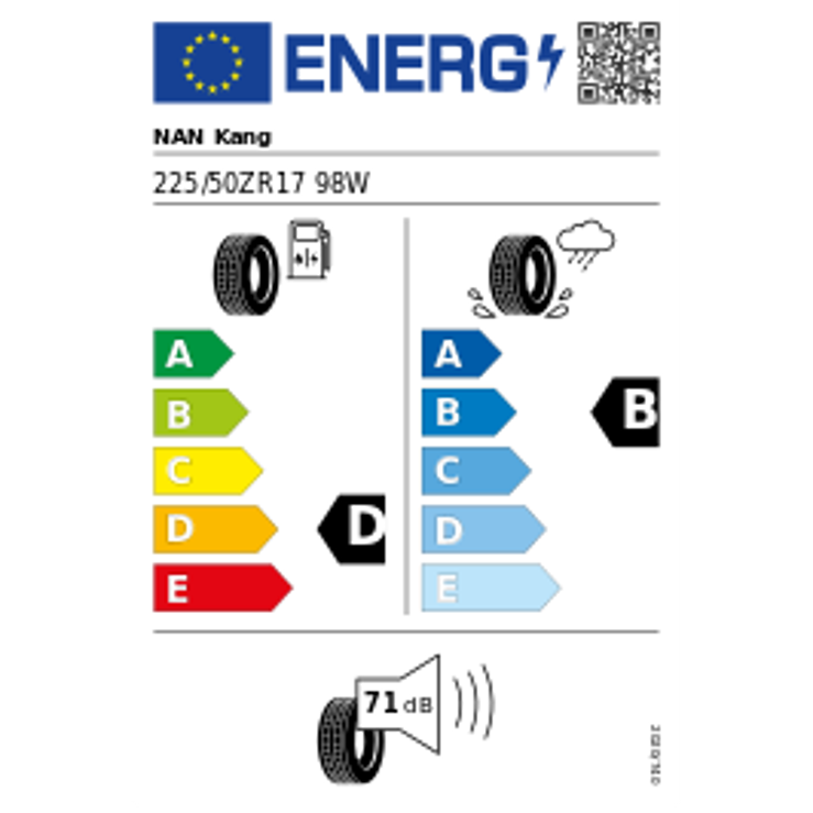 NAN Kang Sportnex AS-2+ 225/50 ZR17 98W – Bild 3