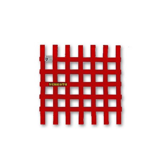 Schroth Fensternetz Größe 2 (L 525 mm x H 467 mm) ohne Befestigungsmaterial rot