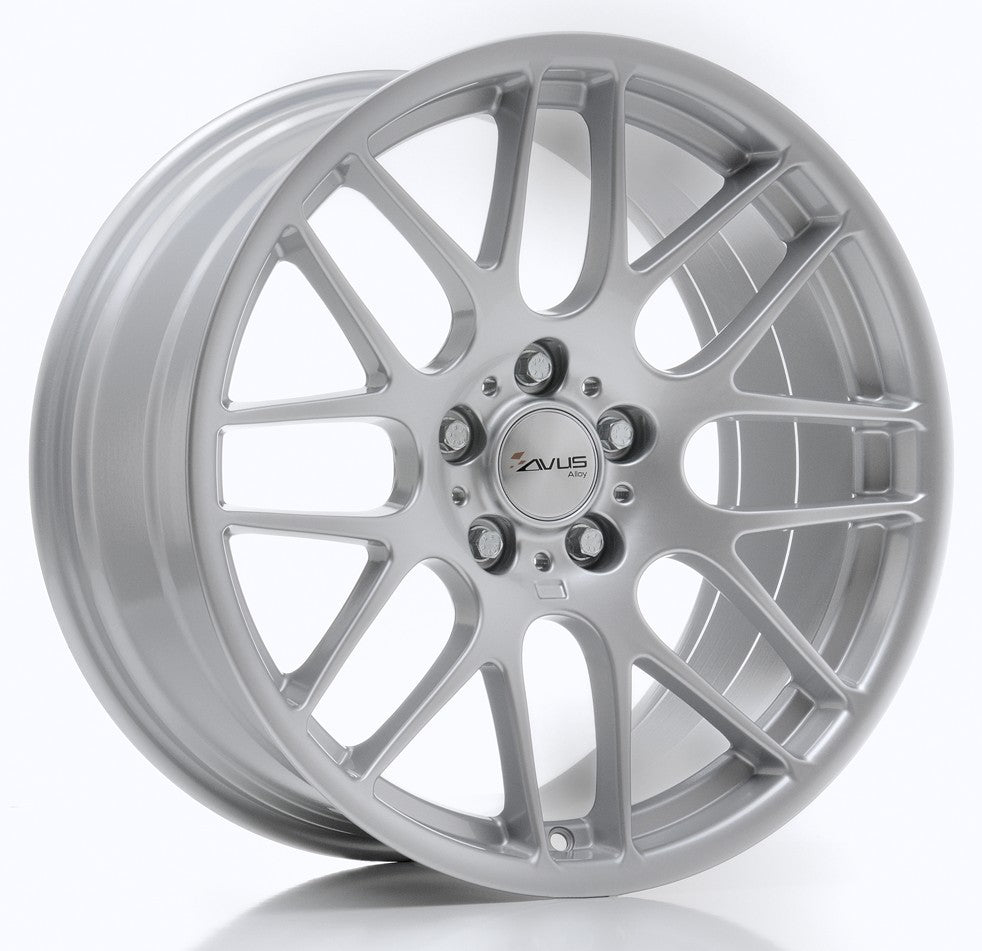Avus Racing AC-MB4 hyper silver - DEMO1 Alufelge 8x18 Zoll ET34 LK 5x120 ML72.6