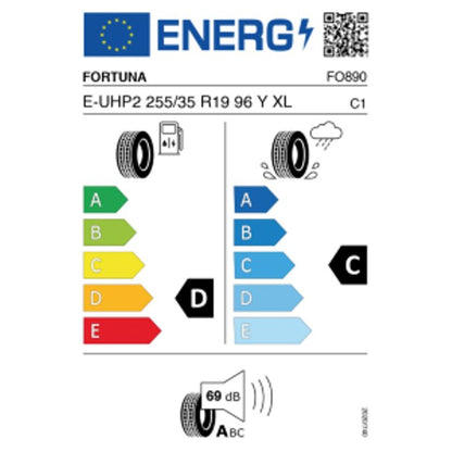 Fortuna Ecoplus UHP 2 255/35 R19 96Y – Bild 2