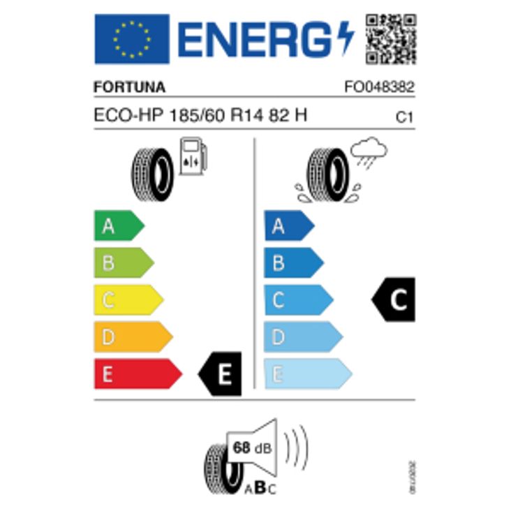 Fortuna Ecoplus HP 185/60 R14 82H – Bild 3