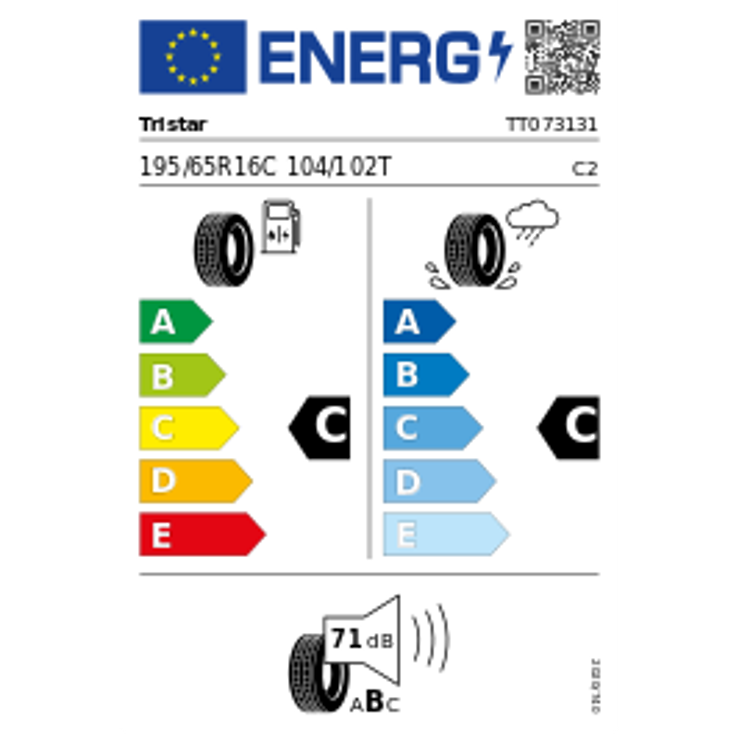 Tristar Powervan 2 RF19 195/65R16C 104/102T – Bild 2