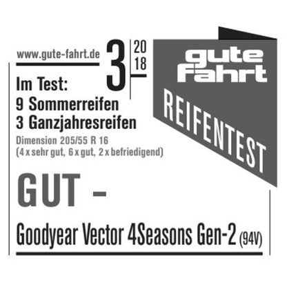 Goodyear Vector 4SEASONS Gen-2 AO 3PMSF 215/60 R16 95V – Bild 3