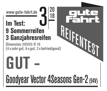 Goodyear Vector 4SEASONS Gen-2 3PMSF 165/70 R14 81T