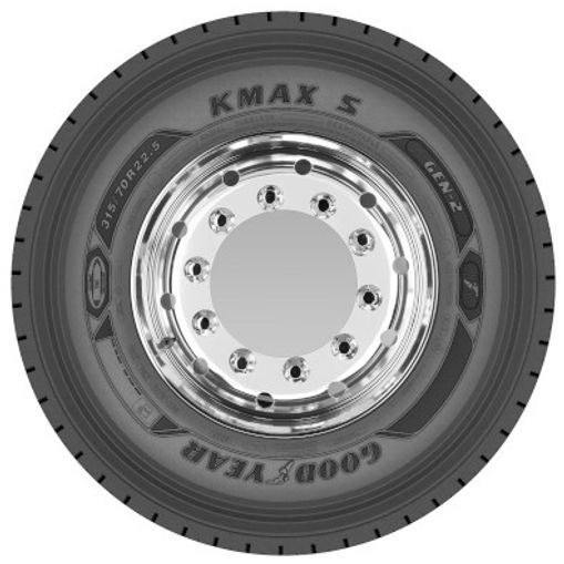 Goodyear Kmax S Gen-2 315/80 R22.5 156L – Bild 2