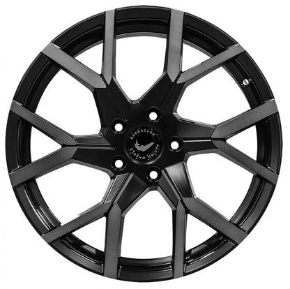Barracuda Tzunamee EVO dark gunmetal brushed Alufelge 8x18 Zoll ET38 LK 5x100 ML73.1 – Bild 2