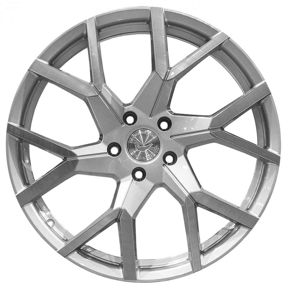 Barracuda Tzunamee EVO silver brushed Alufelge 8.5x19 Zoll ET35 LK 5x108 ML73.1 – Bild 2