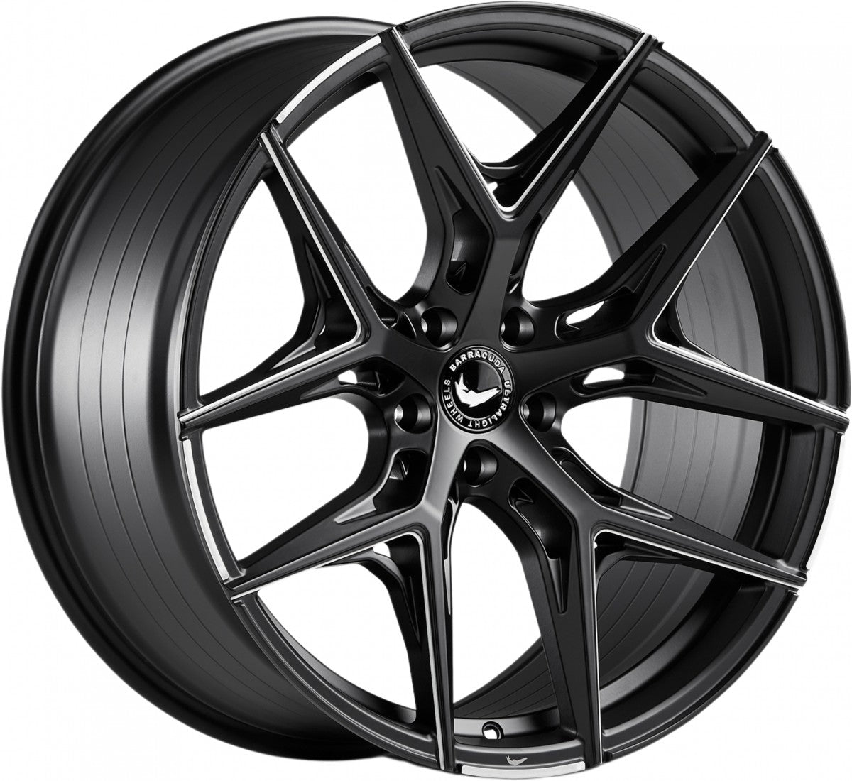 Barracuda Razzer mattblack PureSports gefräst Alufelge 8.5x19 Zoll ET42 LK 5x120 ML73.1
