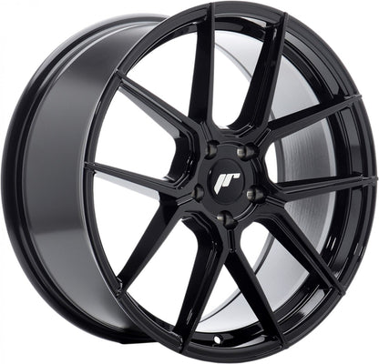 Japan Racing Wheels JR30 gloss black Alufelge 8.5x20 Zoll ET35 LK 5x120 ML72.6
