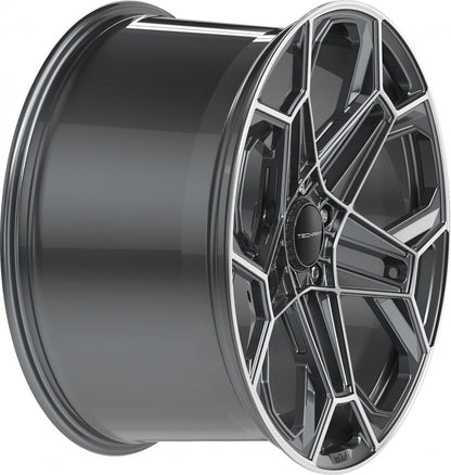Proline Techart Daytona II grey polished Alufelge 11.5x22 Zoll ET58 LK 5x130 ML71.5 – Bild 5