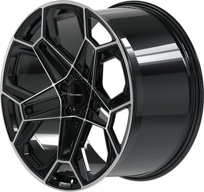 Proline Techart Daytona II black polished Alufelge 11.5x21 Zoll ET62 LK 5x130 ML71.5 – Bild 9