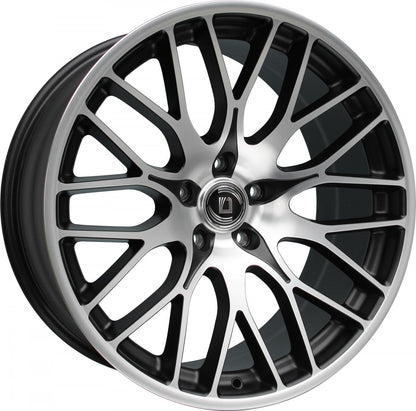Diewe Fina nero machined - DEMO2 Alufelge 8x18 Zoll ET45 LK 5x112 ML66.6