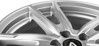 Akoni AK08 silver Alufelge 5.5x15 Zoll ET45 LK 5x112 ML57.1 – Bild 5