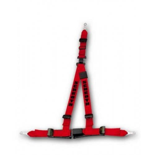 Schroth Rallye 3 asm rot mit schwarzem Flock links