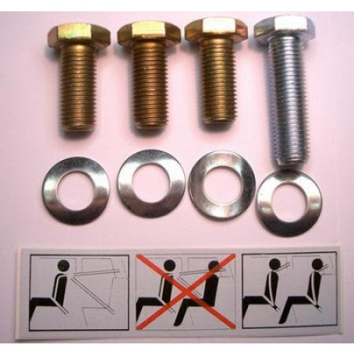 Schroth Schrauben-Montagesatz Rallye 4/Cross asm