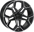 Proline Techart Daytona II black polished Alufelge 12x22 Zoll ET70 LK 5x130 ML71.5