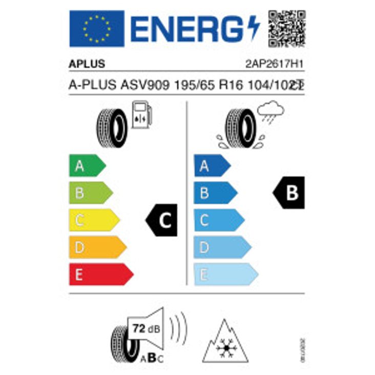 A-Plus ASV909 195/65 R16 104/102T – Bild 2