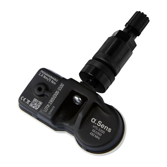 Alpha.Sens RDKS-Sensor 661019 schwarz 433 MHz Singleprotokoll