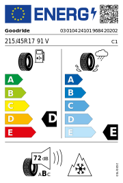 Goodride SW 618 XL M+S 3PMSF 215/45 R17 91V