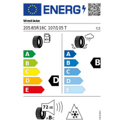 Westlake SW 612 3PMSF 8PR 205/65R16C 107/105T – Bild 2