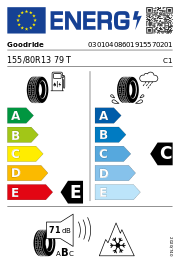 Goodride SW 608 3PMSF 155/80 R13 79T