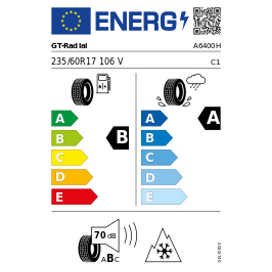 GT-Radial ClimateActive Elect XL 3PMSF 235/60 R17 106V – Bild 2