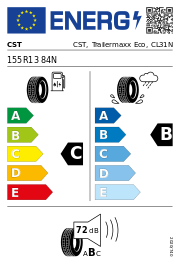 CST CL31N Trailermaxx Eco 155/ R13 84N