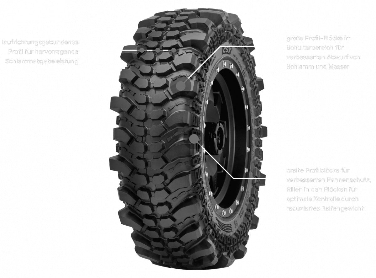 CST CL-98 Mud King 6PR BSW P.O.R. 10/33 R15 115K