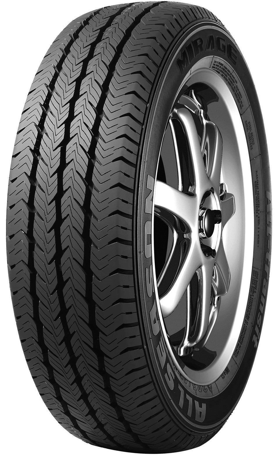 Mirage MR 700 AS 3PMSF 12PR 225/75R16C 121/120R