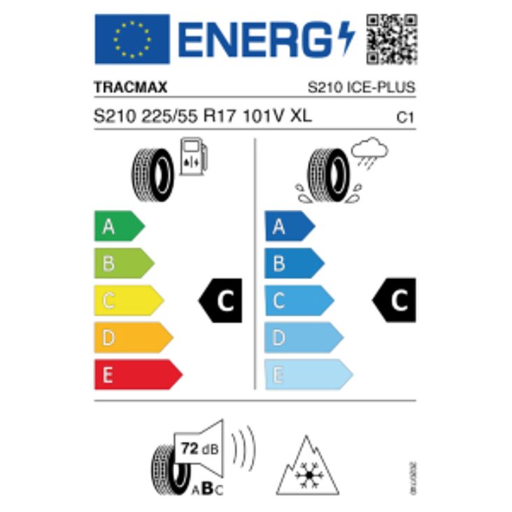 Tracmax Ice-Plus S210 3PMSF XL 225/55 R17 101V – Bild 3