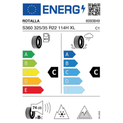 Rotalla S360 Setula W Race 325/35 R22 114H – Bild 2