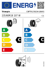 Triangle Advantex SUV TR259 M+S XL 235/60 R18 107W