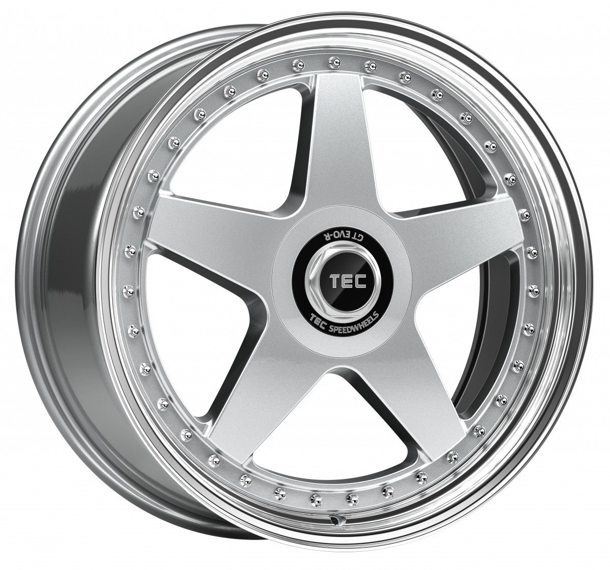 TEC Speedwheels GT EVO-R hyper-silber-hornpoliert - DEMO3 Alufelge 8.5x19 Zoll ET30 LK 5x100 ML64