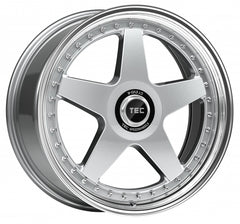 TEC Speedwheels GT EVO-R hyper-silber-hornpoliert - DEMO3 Alufelge 8.5x19 Zoll ET30 LK 5x100 ML64