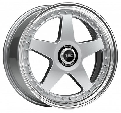 TEC Speedwheels GT EVO-R hyper-silber-hornpoliert - DEMO3 Alufelge 8.5x19 Zoll ET30 LK 5x100 ML64