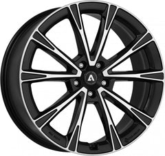 Akoni AK01 black polished Alufelge 7.5x19 Zoll ET49 LK 5x112 ML66.6