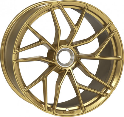 Proline Techart Formula VII Race marsgold Alufelge 12x21 Zoll ET42 LK 1x1 ML84