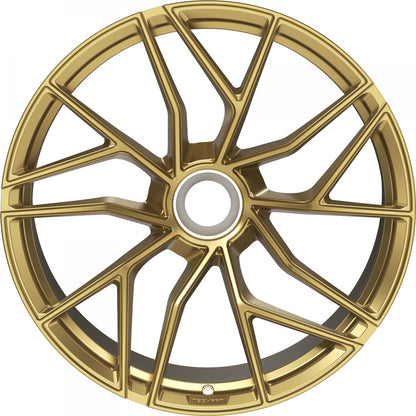 Proline Techart Formula VII Race marsgold Alufelge 12x21 Zoll ET42 LK 1x1 ML84 – Bild 2