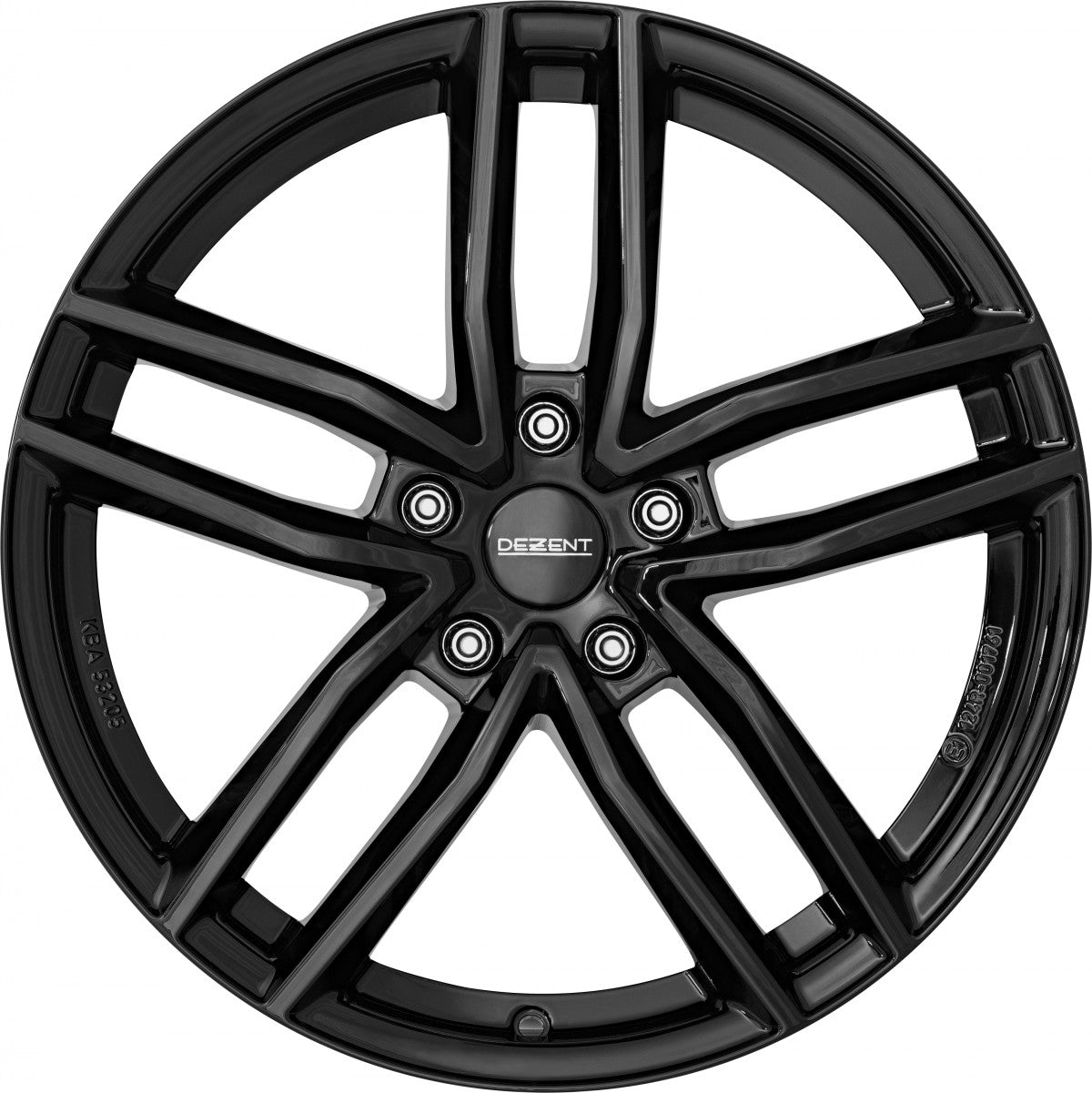 Dezent TR black Alufelge 7x17 Zoll ET46 LK 5x112 ML57.1 – Bild 2