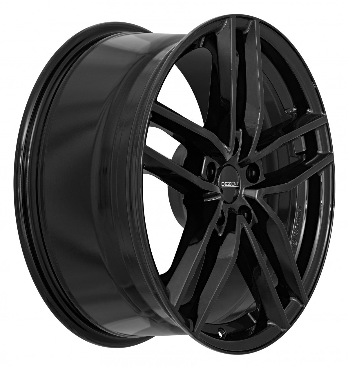 Dezent TR black Alufelge 7x17 Zoll ET46 LK 5x112 ML57.1 – Bild 3