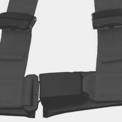 Schroth Rallye 4 asm schwarz mit schwarzem Flock rechts – Bild 3