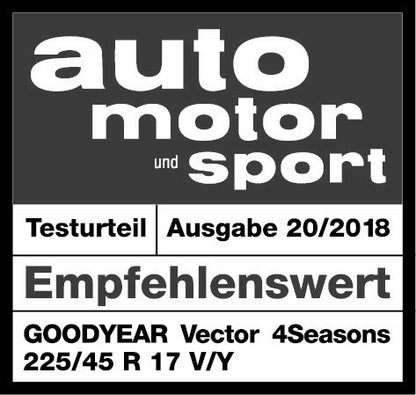 Goodyear Vector 4SEASONS FP 3PMSF DOT21 255/45 R18 99V DOT DOT21 – Bild 3