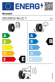 Michelin Pilot Sport 4 S GOE XL DEMO DOT23 255/35 R19 96Y DOT DOT23 – EU-Reifenlabel