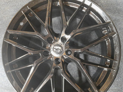 Damina Performance DM08 black - DEMO3 Alufelge 8.5x20 Zoll ET35 LK 5x112 ML66.6 – Bild 3