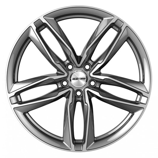 GMP Atom anthracite polished 10x21 ET45 - LK5/130 ML71.6