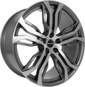 GMP Dynamik anthracite polished 9.5x21 ET35 - LK5/108 ML63.4
