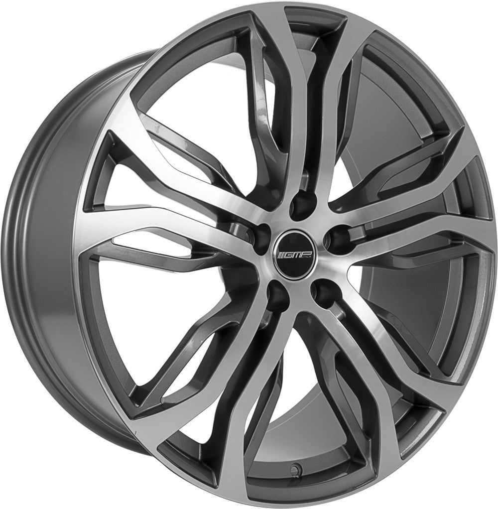 GMP Dynamik anthracite polished 9.5x21 ET35 - LK5/108 ML63.4