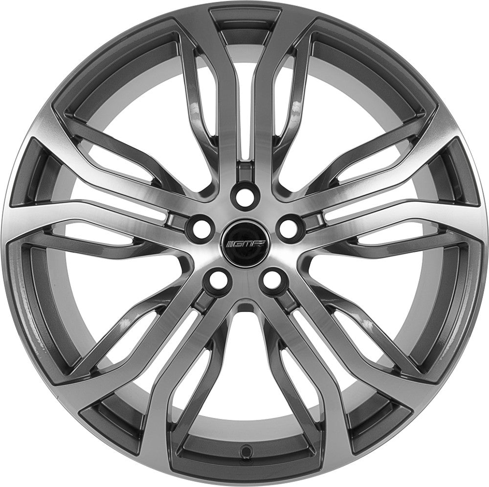 GMP Dynamik anthracite polished 9.5x21 ET35 - LK5/108 ML63.4