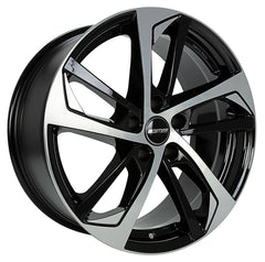 GMP Katana black polished Alufelge 8x18 Zoll ET45 LK 5x114.3 ML67.1