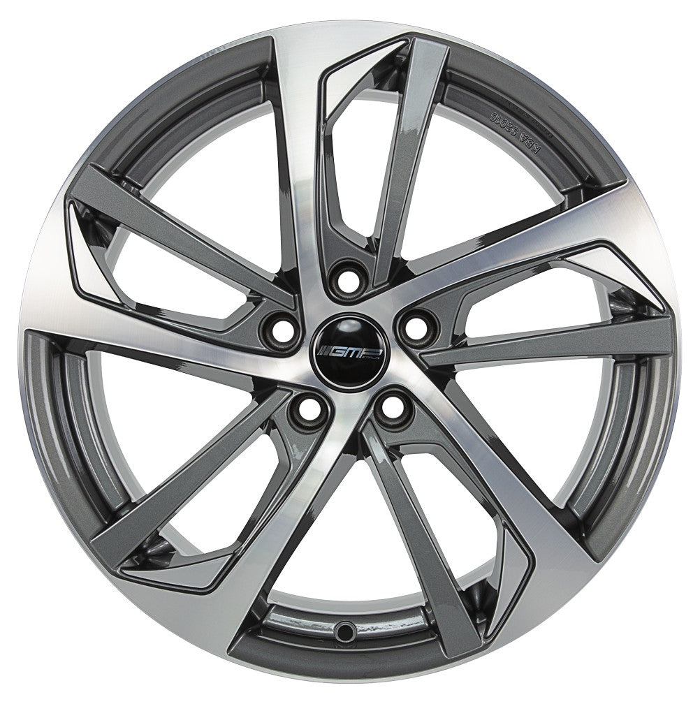 GMP Katana anthracite polished 8.5x19 ET25 - LK5/112 ML66.6